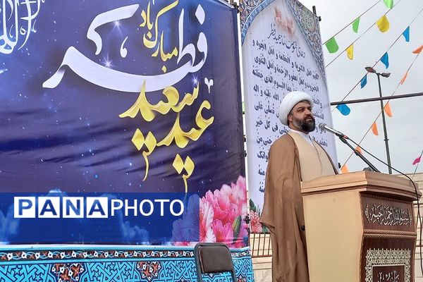 برگزاری باشکوه نماز عیدفطر در باقرشهر 