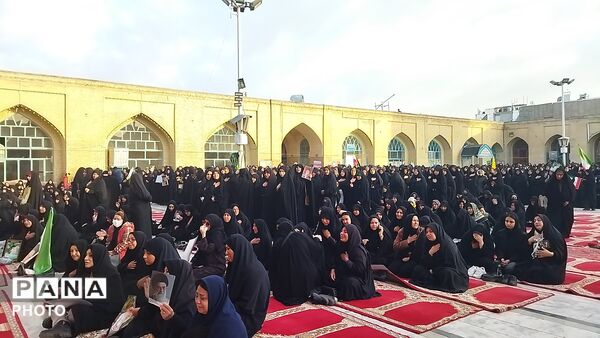 شهر نیشابور مشکی پوش شد-۲