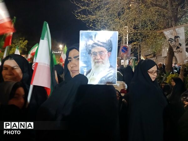 آیین چهلمین روز شهادت امام خامنه‌ای، میهمان دیار کهن نیشابور