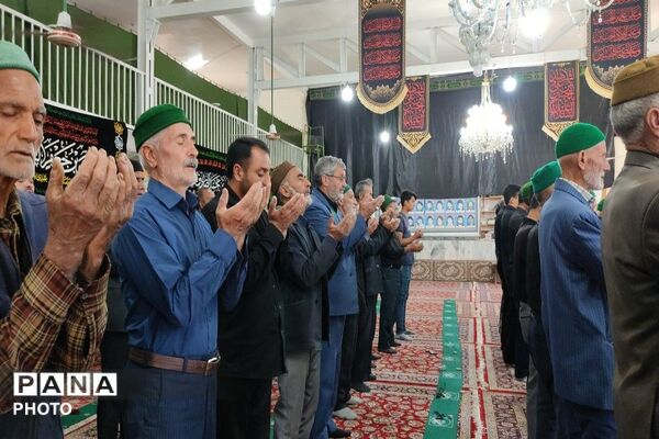 اقامه نماز عبادی سیاسی جمعه در نخستین روز از ماه محرم، مسجد جامع شهر بار