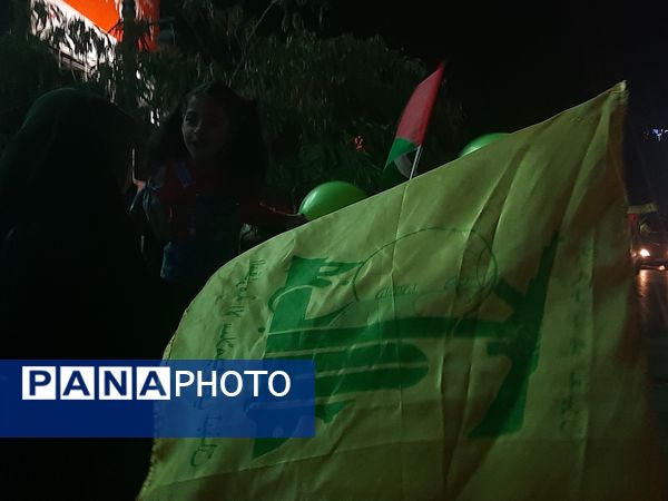 جشن وعده صادق ۲ در میدان فلسطین مشهد