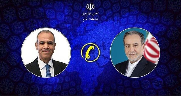 گفـت‌وگوی عراقچی و وزیر خارجه مصر درباره برنامه هسته‌ای ایران