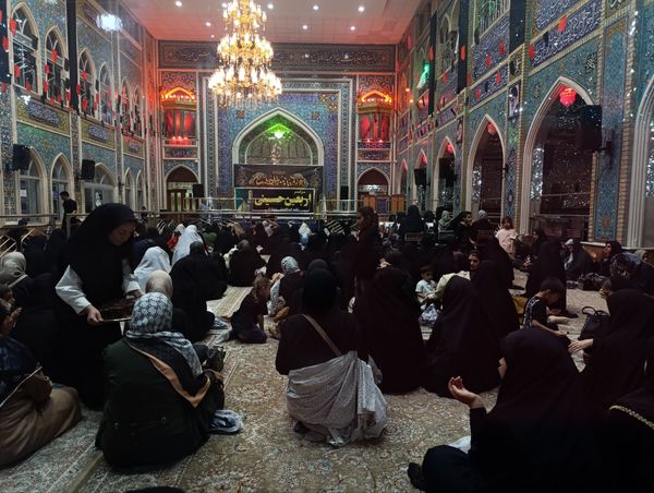 مراسم شب اربعین حسینی در نیشابور