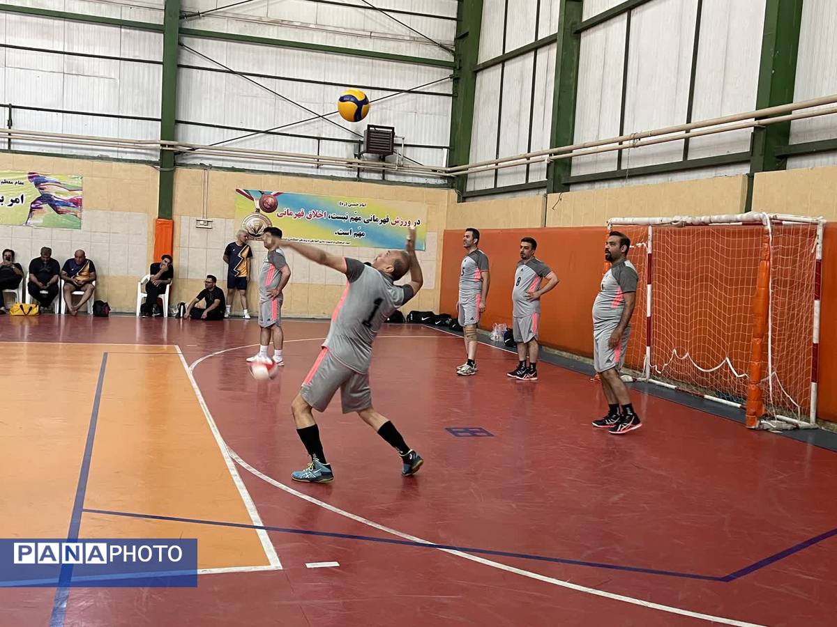مسابقات والیبال فرهنگیان آموزش و پرورش استثنایی سراسر کشور 