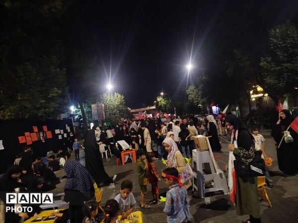 فعالیت موکب فرهنگیان فرهنگیان مسجد جامع شهرستان نیشابور 