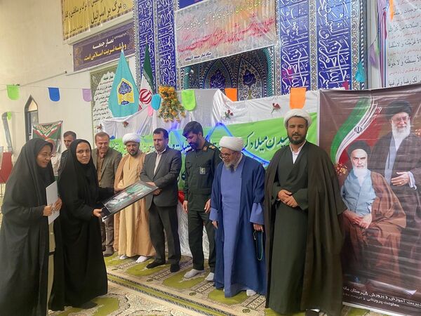 حضور جمعی از فرهنگیان مانه و سملقان در نماز عبادی سیاسی جمعه