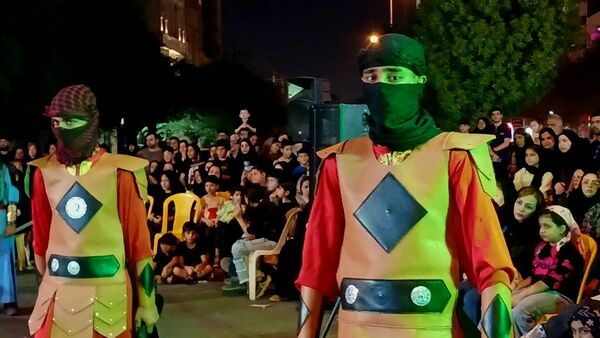 تعزیه‌خوانی در مسجد الهادی اهواز