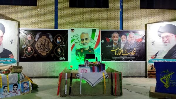 گرامیداشت پنجمین سالروز شهادت حاج قاسم سلیمانی در چاروسا