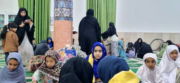 حضور پرشور پیشتازان سیریک در اعتکاف دانش‌آموزی