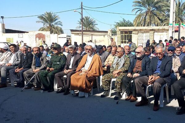 راهپیمایی 22 بهمن در سعدآباد