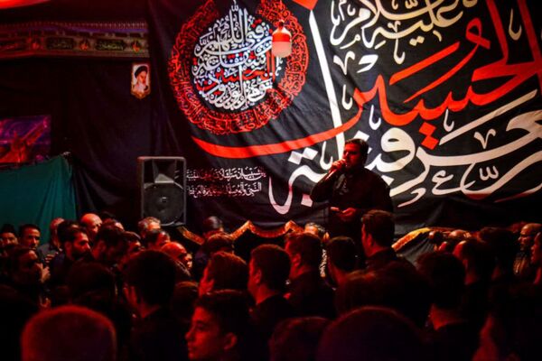 مراسم سوگواری شهادت امام رضا (ع) در شهر رباط‌سنگ 