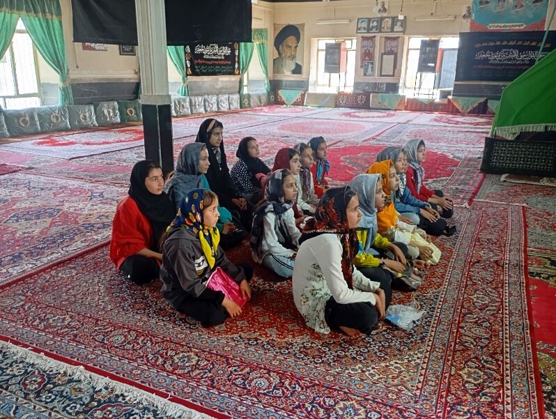 برگزاری کلاس تابستانی قرآن در روستای گزکوه