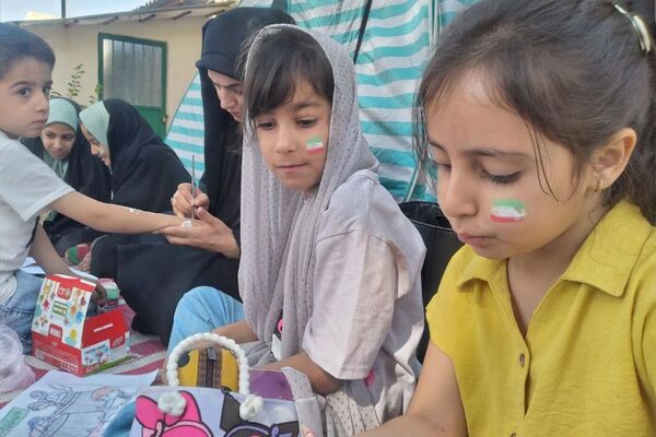 برگزاری رزمایش سراسری بسیجیان در پایگاه مسجد جامع آبسرد