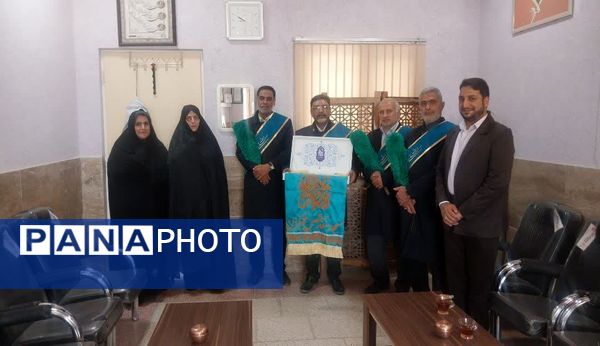 حضور خدام افتخاری مسجد جمکران در هنرستان نمونه میرجلیلی