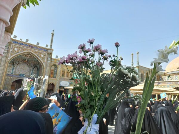 کاروان نمادین سالروز ورود حضرت معصومه(س) به قم 