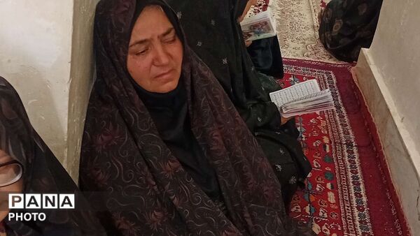 مراسم اربعین قائد امت در روستای نقاب خلیل آباد