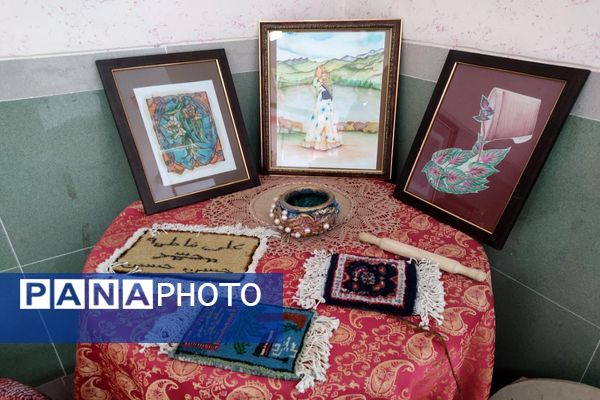 نمایشگاه هنرهای دستی دانش‌آموزان در کانون فرهنگی، تربیتی عصمت اردبیل 
