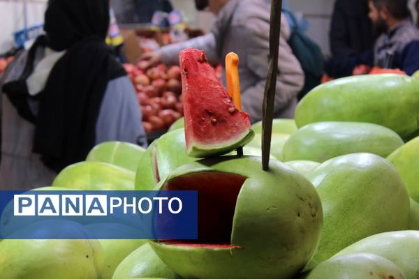 بازار داغ یلدا در زنجان