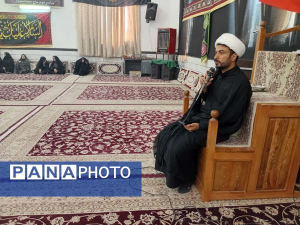 مراسم سوگواری به مناسبت شهادت حضرت رقیه(س) در خلیل آباد