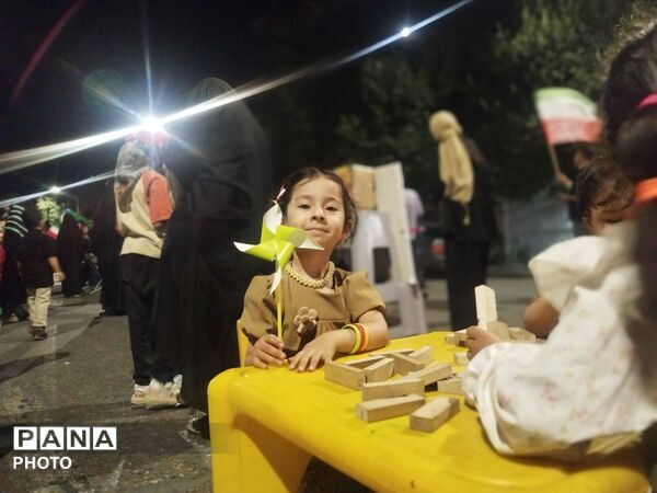 فعالیت موکب فرهنگیان فرهنگیان مسجد جامع شهرستان نیشابور 