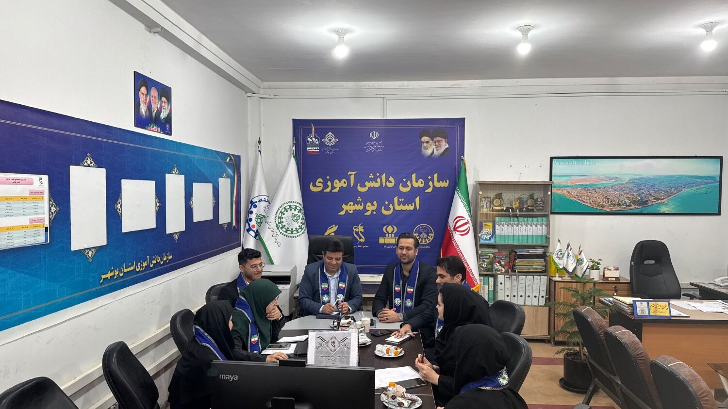  انتخابات هیات‌رئیسه مجمع اعضای پیشتاز دختر و پسر استان بوشهر