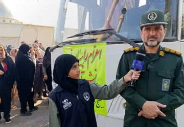 اعزام دانش‌آموزان رودانی به سفر معنوی راهیان نور