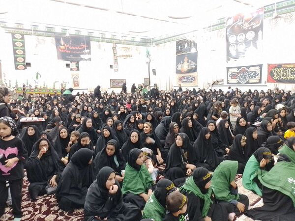 برگزاری مراسم شیرخوارگان حسینی در خلیل آباد