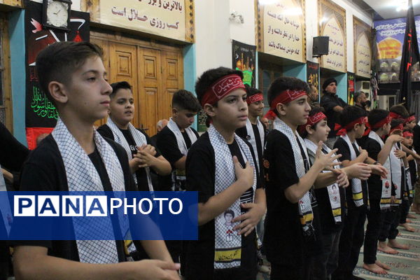 سوگواره احلی من العسل در گلوگاه 