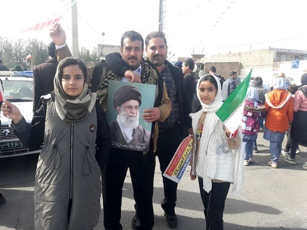 راهپیمایی روز قدس در شهر جعفریه قم