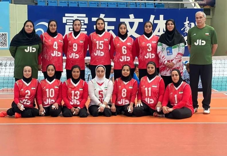 شکست تیم ملی والیبال نشسته بانوان مقابل اسلونی