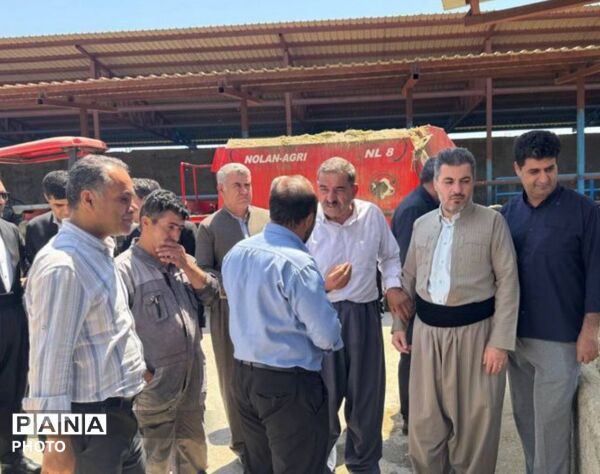 بازدید فرماندار مریوان از مواکب مستقر در پایانه مرزی باشماق
