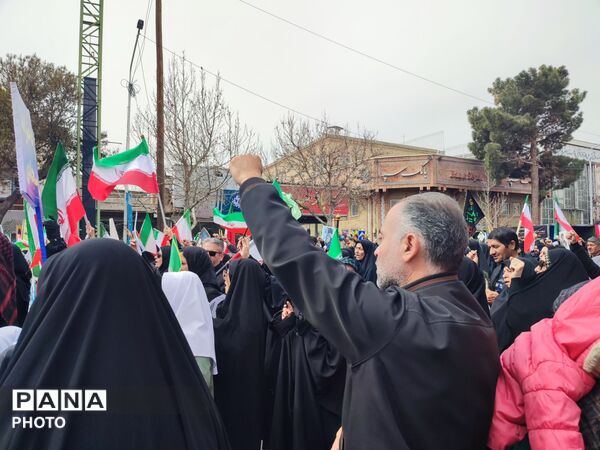 قاب پانا میزبان راهپیمایی روز قدس در شهرستان نیشابور 