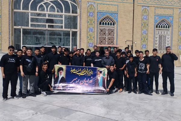 حضور پرشور دانش‌آموزان ناحیه 2 شهرری در دوازدهمین سوگواره احلی من العسل 