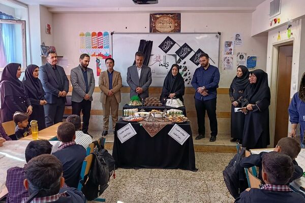مراسم عزاداری ایام فاطمیه و بزرگداشت شهادت حضرت زهرا (س)  و افتتاح کلاس سایت دبستان شهید نوروزعلی حسینی