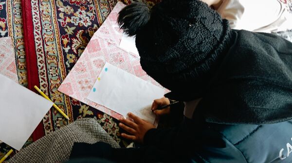برپایی غرفه کودک در حاشیه نماز جمعه کاشمر