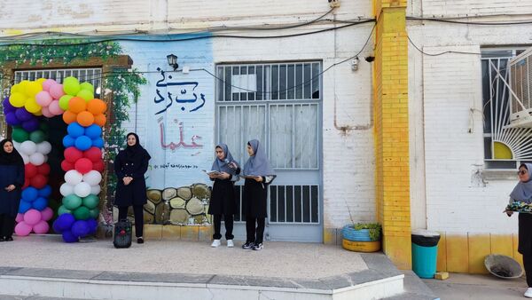 آغاز سال تحصیلی جدید در دبیرستان نمونه دولتی مهرورزان خواف
