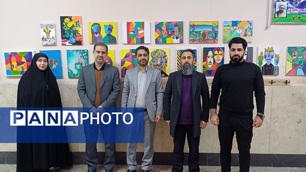 افتتاحیه نمایشگاه فرهنگی هنری هفته ماها