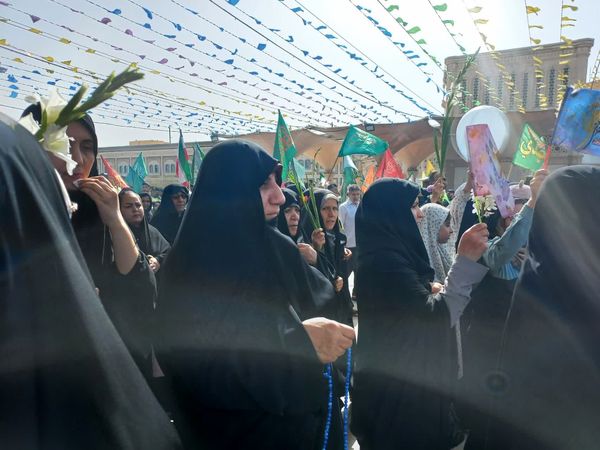 کاروان نمادین سالروز ورود حضرت معصومه(س) به قم 