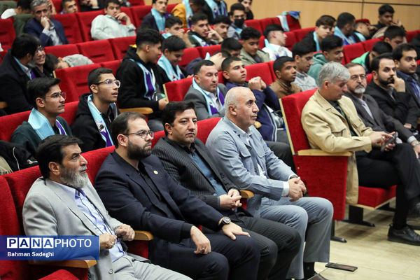 مراسم آموزش کاروان‌های عمره دانش‌آموزی به دانش‌آموزان عازم سرزمین وحی