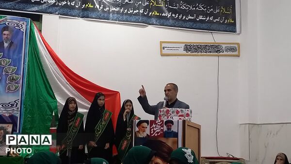 اجتماع دختران جانفدا در شهر جعفریه قم 