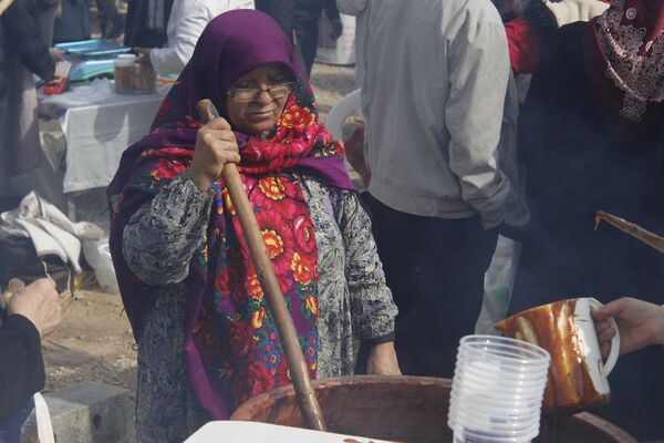 یازدهمین جشنواره سمنو درق در بجنورد 