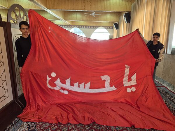 مدرسه شهید رجایی در عزای فاطمه(س) نوای سینه‌زنی سرداد