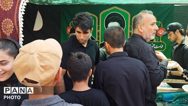 گذری بر موکب محفل روضه خانگی ( کربلا )  در پیاده روی جاماندگان اربعین حسینی نیشابور‌ 