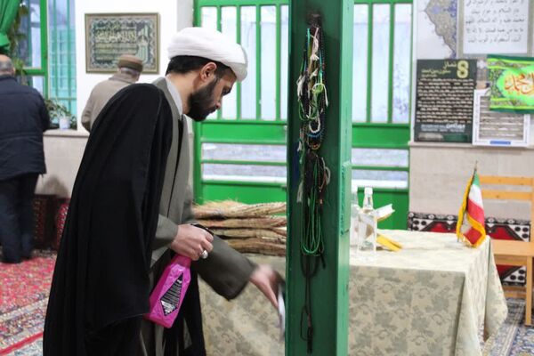 آیین غبار رویی مساجد بجنورد