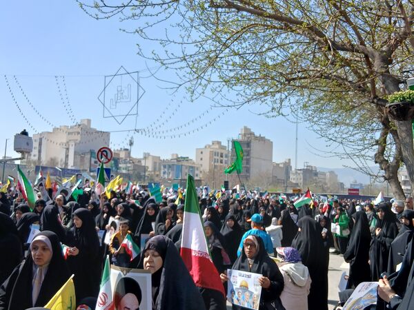 حضور پرشور مردم ولایت مدار مشهدی در راهپیمایی روز قدس