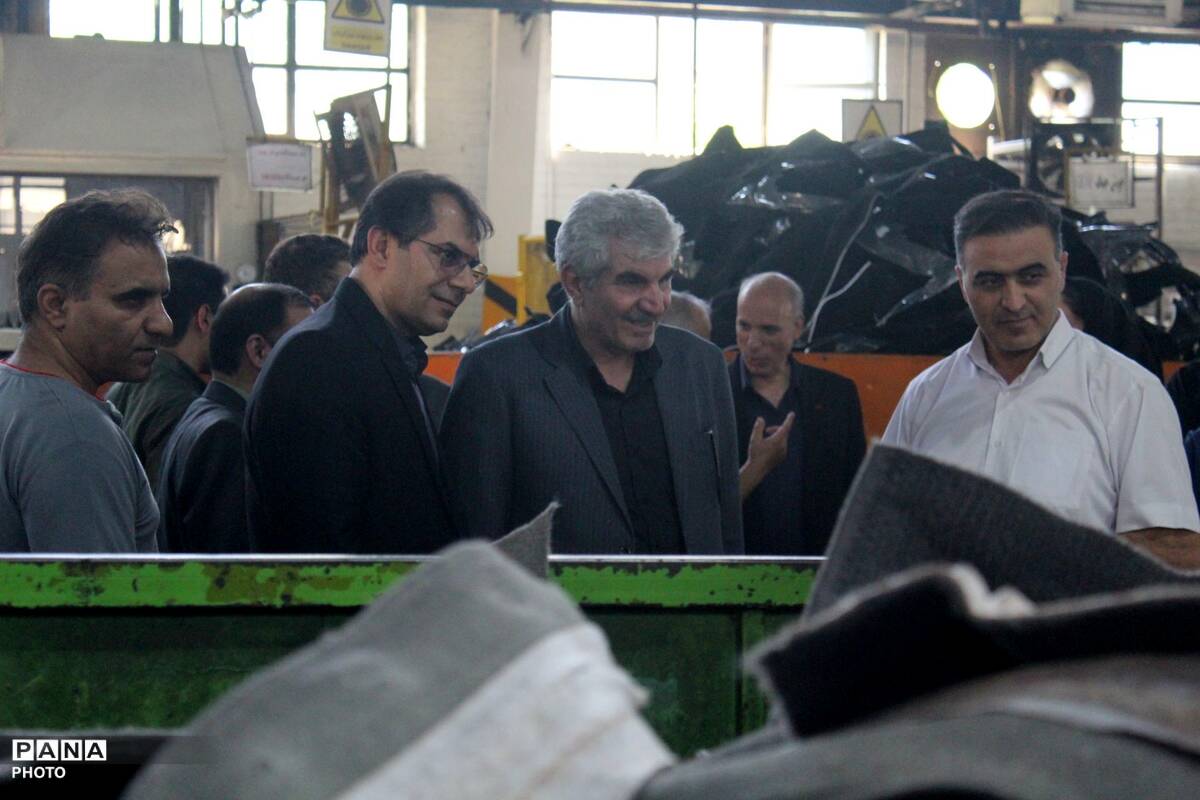 بازدید رئیس دانشگاه جامع علمی کاربردی کشور از  صنایع و مراکز علمی کاربردی  دانشگاه علمی کاربردی کرج 