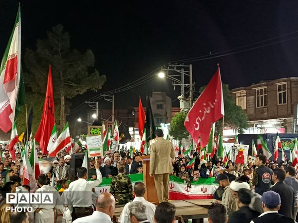 طنین خروش و خونخواهی مردم سرخس در شبی دیگر از شب‌های خروش