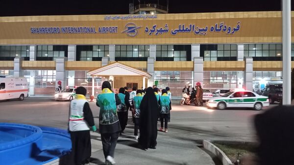 آیین استقبال از ۶ شهید گمنام در استان چهارمحال و بختیاری