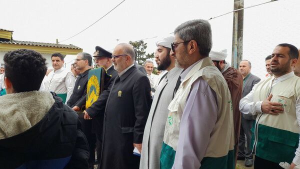 استقبال از کاروان زیر سایه خورشید در دبستان امام رضا(ع) نور