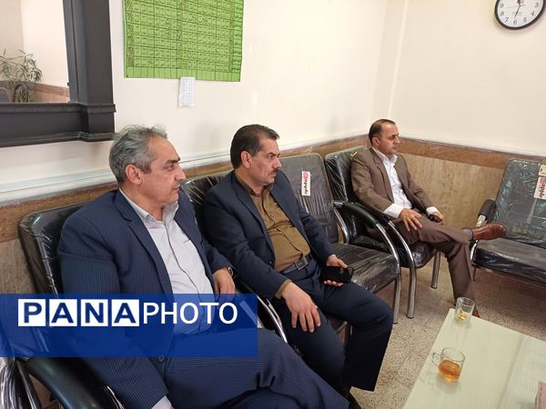 بازدید معاون آموزش متوسطه اداره‌کل آموزش و پرورش استان از مدارس شهرستان جاجرم 